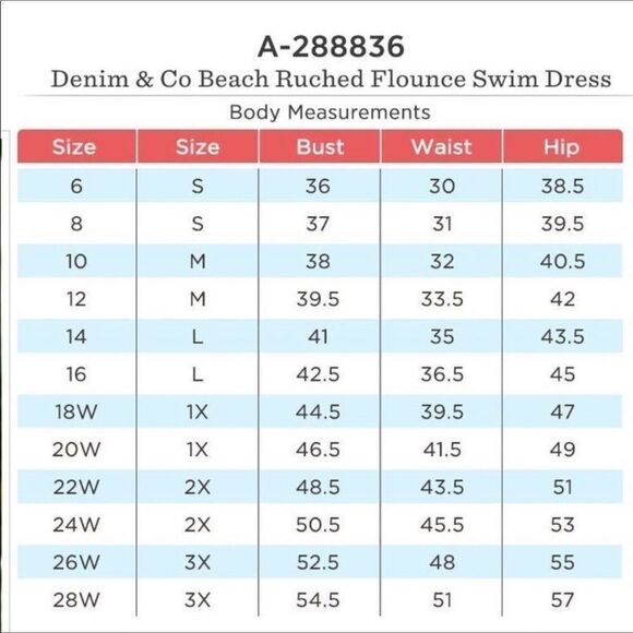 Flattering Black Swim Dress. NWOT - Picture 5 of 6